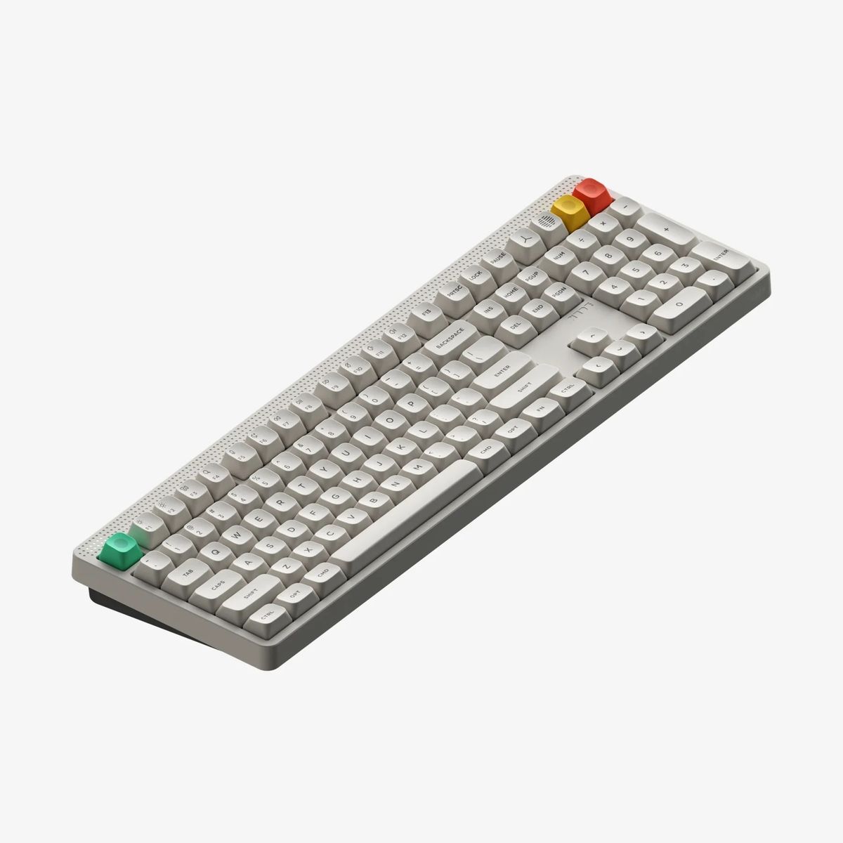 NuPhy 8211 Node 100 Max 無線機械鍵盤 Brown Switch 白色 100 全尺寸 熱換軸 Gasket 結構 RGB 背光 觸控條 長續航 1000Hz 遊戲打字