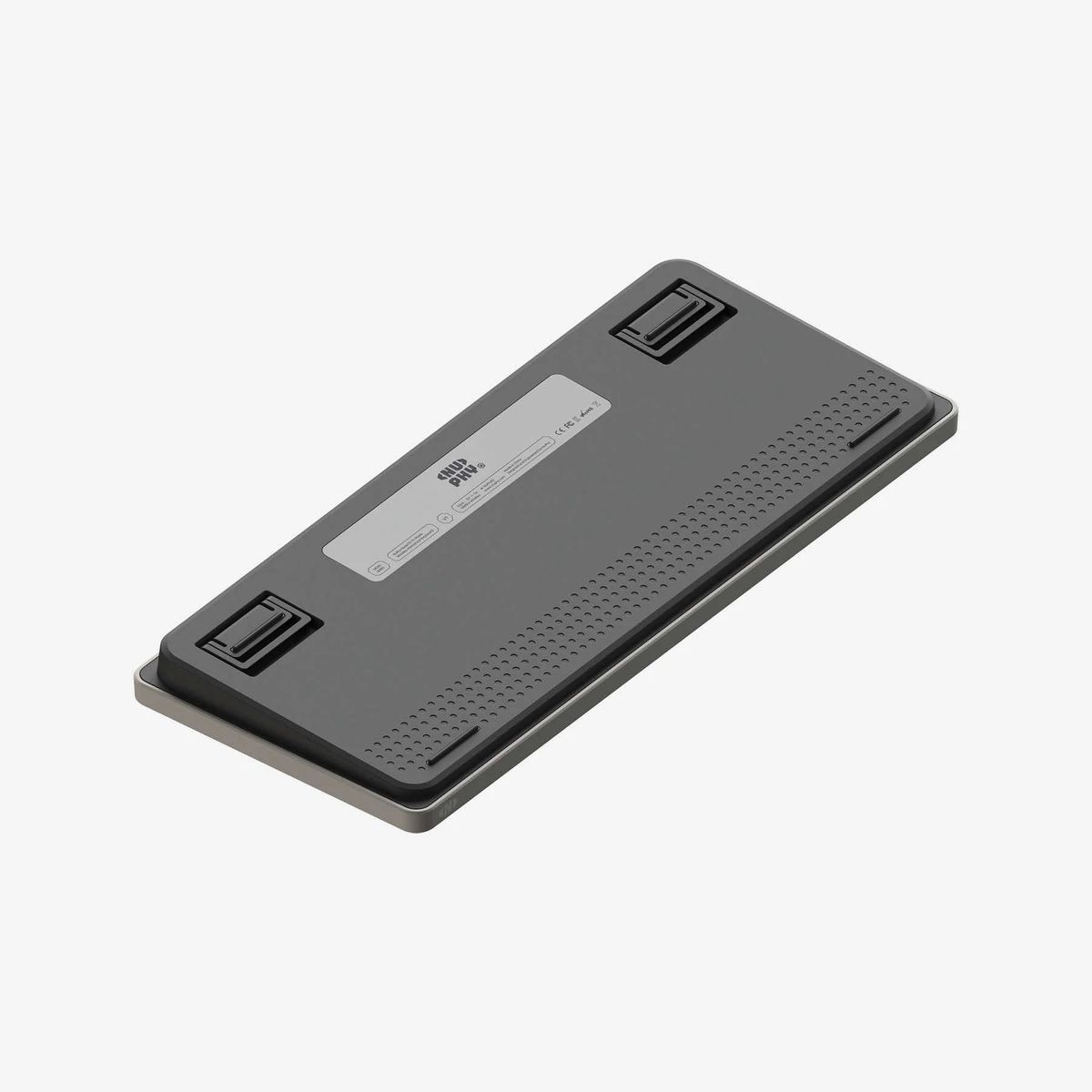 Alternative view of NuPhy - Node 75 nano Low Profile 無線低矮機械鍵盤  [Brown Switch] 白色 |  75% 全尺寸 熱換軸 Gasket 結構 RGB 背光 觸控條 長續航 1000Hz
