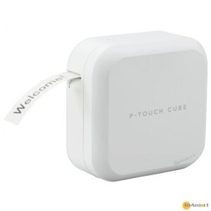 BROTHER PT-P710BT 日系便攜標籤機 手機電腦兩用 內附充電鋰電池 自動裁刀 TZe 護貝標籤帶 35-24mm 藍牙無線連接 USB 有線連接 每秒 20 毫米高速打印 白色
