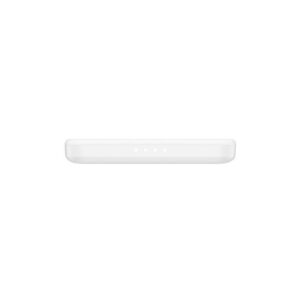 Belkin 8211 BoostCharge 纖薄磁吸無線充電行動電源 5K 白色 5000mAh 75W MagSafe 兼容 雙裝置充電 超薄輕巧 TSA 認證 香港行貨 BPD010FQWH