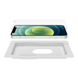 Belkin 8211 ScreenForce iPhone 12 mini 防窺鋼化玻璃螢幕保護貼 9H 硬度 抗菌 隱私保護膜 易貼合 香港行貨  OVA028zz