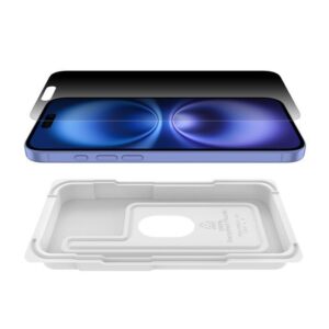 Belkin 8211 ScreenForce InvisiGlass iPhone 16 Plus  15 Plus  14 Pro Max 強化防窺螢幕保護貼 9H硬度 離子交換技術  OVA168fq