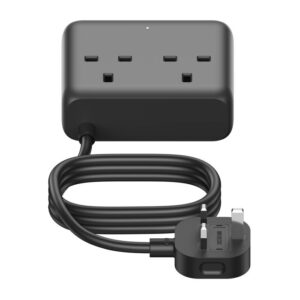 Belkin 8211 70W GaN 6 合 1 充電站 2 AC 插座 2 USB-C 2 USB-A 桌面充電器 15米電源線 香港行貨 SRZ001MY15M
