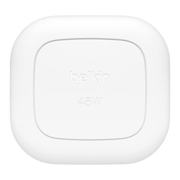 Belkin 8211 BOOSTCHARGE 45W USB-C PD 30 快充充電器 GaN 氮化鎵 輕巧設計 iPhone MacBook iPad 香港行貨 WCA013MYWH