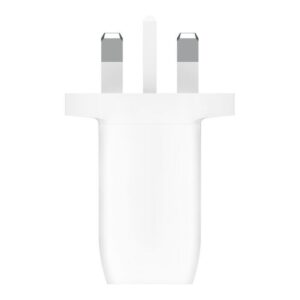 Belkin 8211 BoostCharge Pro 60W 雙 USB-C PD 31 快充充電器 PPS 技術 雙埠各 30W iPhone 1516 Samsung 快速充電 香港行貨  WCB010MYWH