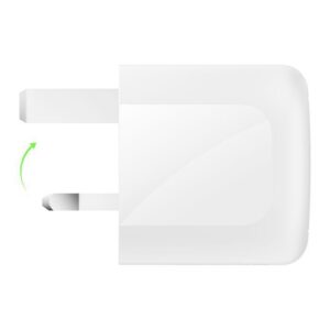 Belkin BoostCharge Pro 67W 雙 USB-C PD 快充充電器 三腳接腳GaN 氮化鎵技術 香港行貨  WCH020MYWH