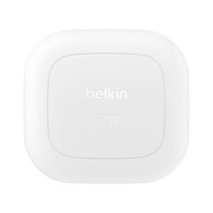 Belkin 8211 BoostCharge Pro 67W 雙 USB-C PD 快充充電器 三腳接腳GaN 氮化鎵技術 香港行貨  WCH020MYWH
