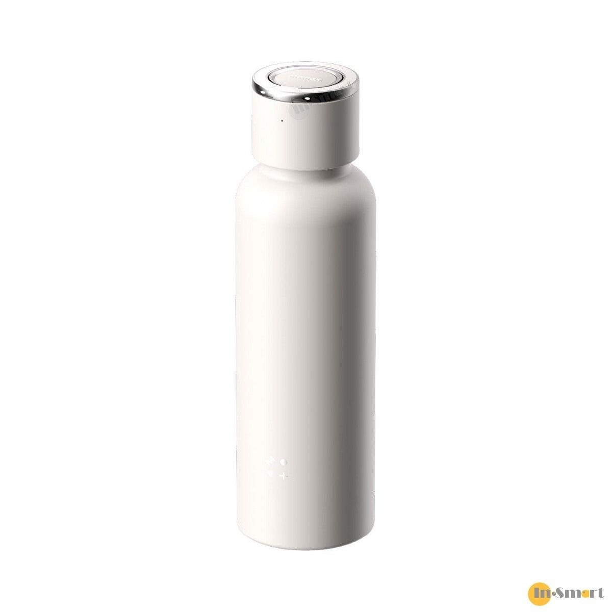 MOMAX 8211 白色 1-Vibe Bottle 3合1 磁吸手機支架 頂級保溫瓶 無線藍牙喇叭高保真音效低延遲性 TWS 無線立體聲串聯一貼即合磁吸手機支架SUS316L 不鏽鋼雙層真空保溫 BS13