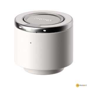 MOMAX 8211 白色 1-Vibe Bottle 3合1 磁吸手機支架  頂級保溫瓶  無線藍牙喇叭高保真音效低延遲性 TWS 無線立體聲串聯一貼即合磁吸手機支架SUS316L 不鏽鋼雙層真空保溫 BS13