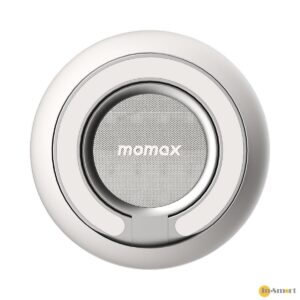 MOMAX 8211 白色 1-Vibe Bottle 3合1 磁吸手機支架  頂級保溫瓶  無線藍牙喇叭高保真音效低延遲性 TWS 無線立體聲串聯一貼即合磁吸手機支架SUS316L 不鏽鋼雙層真空保溫 BS13
