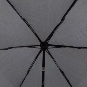 Knirps 8211 Knirps x MINI 德國紅點迷你晴雨自動傘 反光黑色  100kmh抗風風洞測試 晴雨傘  175g 極輕量  展開直徑 92 cm  閉合長度 24 cm  高級鋼材玻璃纖維