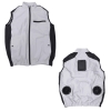 THANKO Cooling Vest 2026 極冷冷藏服 背心 8211 帕爾帖半導體制冷 -19C 雙風扇 戶外工作工地外送降溫 首批送20000mAh電源 白銀灰色 Free Size