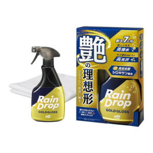 SOFT 99 8211 Rain Drop 極艷鍍膜極艷鍍膜噴蠟 車身玻璃防水塗佈劑附贈超細纖維布400ml 00539