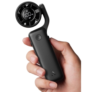Aecooly Aecooly Air Gimbal 多合一旋轉高速風扇 PF04 黑色  150g超輕量迷你手持桌面掛頸風扇  11ms強勁風力  18個月保養