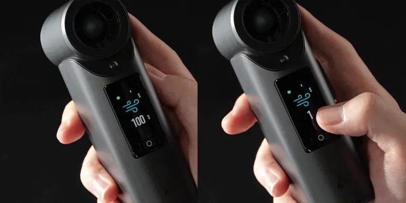 Aecooly Cold Air Pro 全新旗艦級次世代高壓氣動冰霧高速風扇 PM01 深灰色 18個月保養