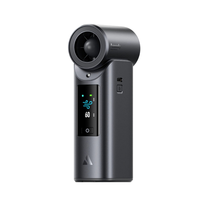 Aecooly Cold Air Pro 全新旗艦級次世代高壓氣動冰霧高速風扇 PM01 深灰色 18個月保養