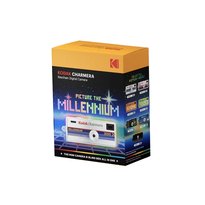 KODAK 柯達 CHARMERA 造型鑰匙圈數位相機盲盒 8211 MILLENNIUM 單盒 款式隨機