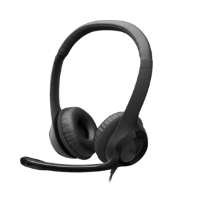 Logitech H390 USB C 電腦耳機含麥克風具有增強的數位音訊以及線控裝置 981-001577