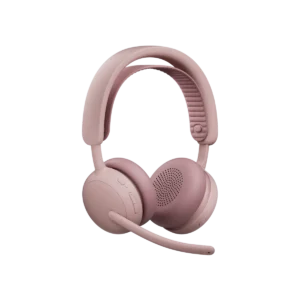 Logitech Zone Wireless 2 ES 玫瑰色  具備自動調整式複合 ANC 和降噪麥克風的無線耳機含麥克風助您保持專注
