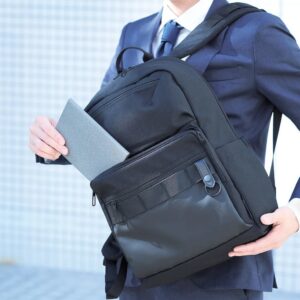ELECOM ６個收納袋 1568243 背包防潑水商務背包黑色BM-BPSDBK
