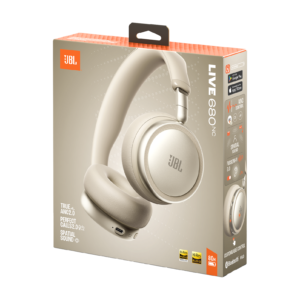 JBL 8211 高階旗艦LIVE 680NC 無線貼耳式智能降噪頭戴式耳機  8211 香檳色 複製