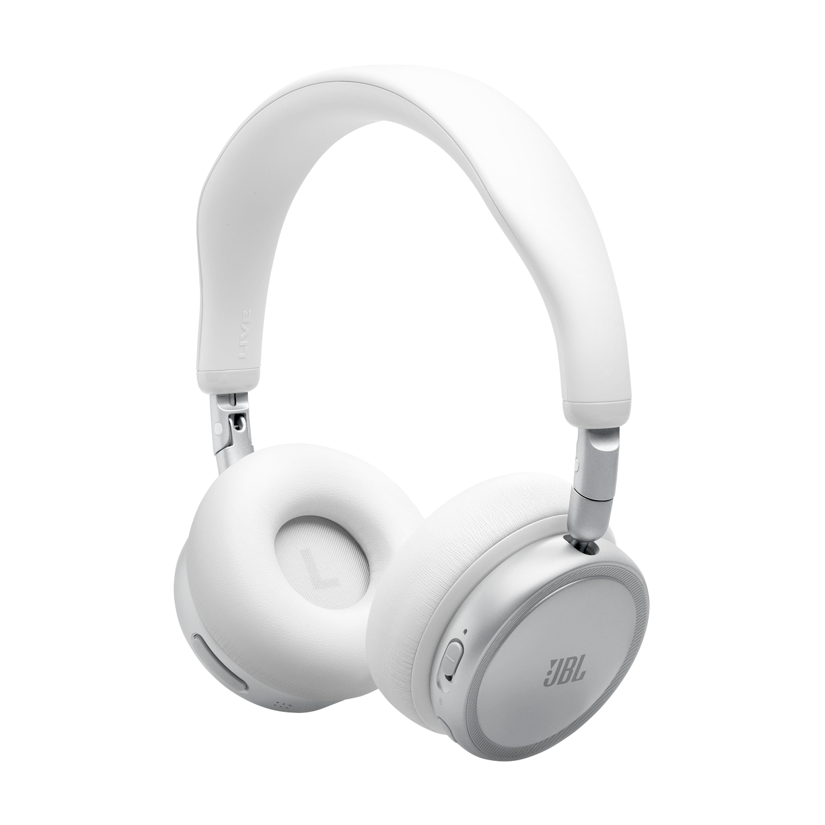 JBL - 高階旗艦LIVE 680NC 無線貼耳式智能降噪頭戴式耳機 - 白色
