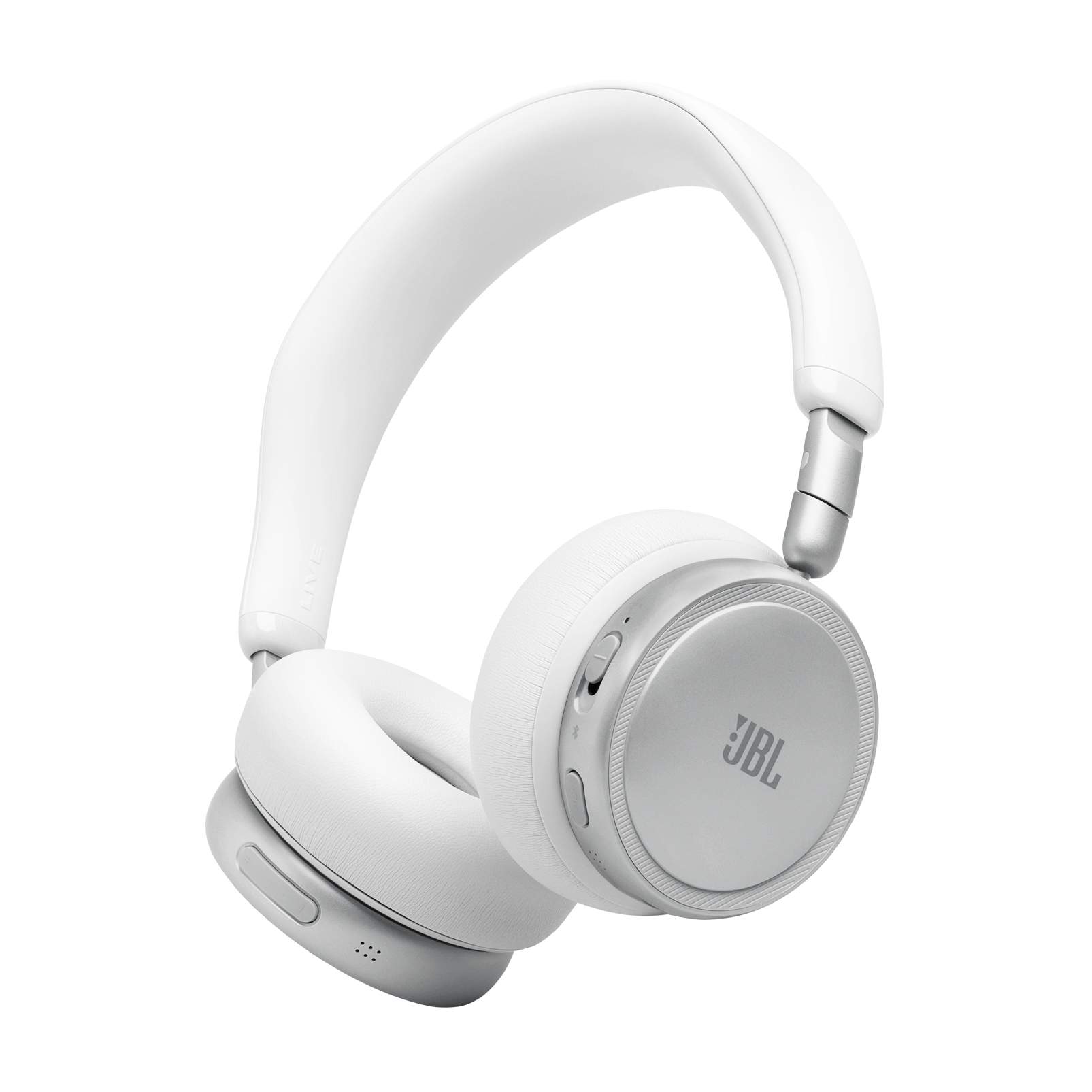 JBL - 高階旗艦LIVE 680NC 無線貼耳式智能降噪頭戴式耳機 - 白色