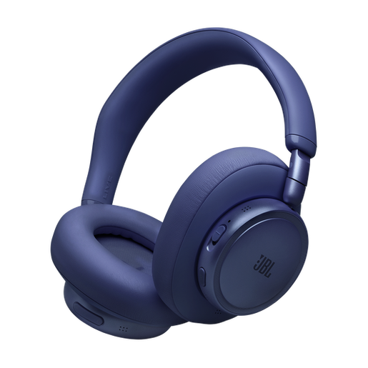 JBL Live 780NC 包耳式頭戴式降噪藍牙耳機 藍色 Hi-Res高解析音質真自適應降噪2080小時續航6麥克風系統
