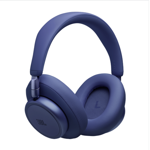 JBL Live 780NC 包耳式頭戴式降噪藍牙耳機 藍色 Hi-Res高解析音質真自適應降噪2080小時續航6麥克風系統