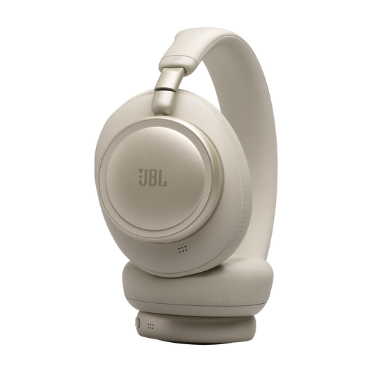 JBL Live 780NC 包耳式頭戴式降噪藍牙耳機 香檳金色 Hi-Res高解析音質真自適應降噪2080小時續航6麥克風系統