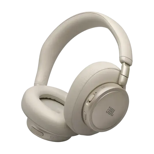 JBL Live 780NC 包耳式頭戴式降噪藍牙耳機 香檳金色 Hi-Res高解析音質真自適應降噪2080小時續航6麥克風系統