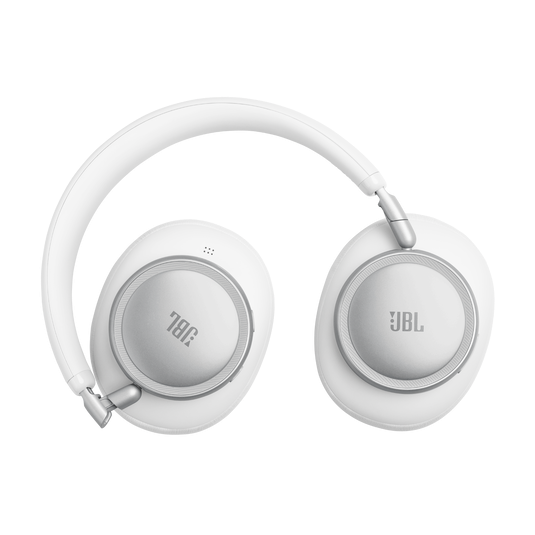 JBL Live 780NC 包耳式頭戴式降噪藍牙耳機 白色 Hi-Res高解析音質真自適應降噪2080小時續航6麥克風系統