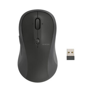 ELECOM OSMOD 7 雙模靜音無線滑鼠 黑色