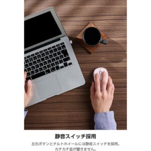ELECOM OSMOD 7 雙模靜音無線滑鼠 粉紅色