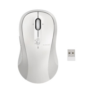 ELECOM OSMOD 7 雙模靜音無線滑鼠 白色
