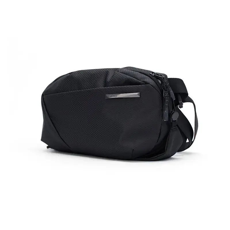 NIID NEO Nomad 系列 Sling N1 數碼機能斜肩包 4L1L可擴充底層 專利 Fast-Fit 速調肩帶 智能磁吸防盜袋 YKK拉鏈 防潑水隨身包 鑽石黑