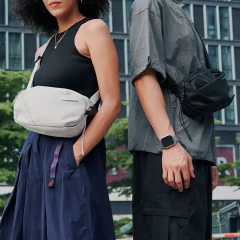 NIID NEO Nomad 系列 Sling N1 數碼機能斜肩包 4L1L可擴充底層 專利 Fast-Fit 速調肩帶 智能磁吸防盜袋 YKK拉鏈 防潑水隨身包 鑽石黑