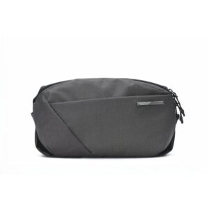 NIID NEO Nomad 系列  Sling N1 數碼機能斜肩包 4L1L可擴充底層 專利 Fast-Fit 速調肩帶 智能磁吸防盜袋 YKK拉鏈 防潑水隨身包  石墨灰