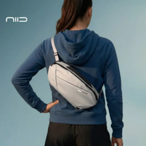 NIID NEO Nomad 系列  Sling N1L LIMO 加長型機能斜肩包 專利快拆磁吸肩扣 可移動解壓寬肩墊 隱藏 AirTag 夾層 數碼遊戲機專用隨身包  鑽石黑