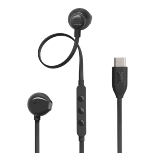 JBL Tune 305C USB-C 入耳式耳機 黑色 高解析音質Pure Bass低音三鍵式線控麥克風EQ預設