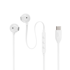 JBL Tune 305C USB-C 入耳式耳機 白色 高解析音質Pure Bass低音三鍵式線控麥克風EQ預設