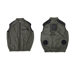 THANKO Cooling Vest 2026 極冷冷藏服 背心 8211 帕爾帖半導體制冷 -19C 雙風扇 戶外工作工地外送降溫 首批送20000mAh電源 綠色 Free Size