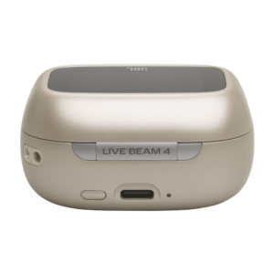 JBL Live Beam 4 真無線降噪藍牙耳機 香檳金 Smart Case觸控盒Hi-Res高解析音質48小時續航6麥克風通話IP55