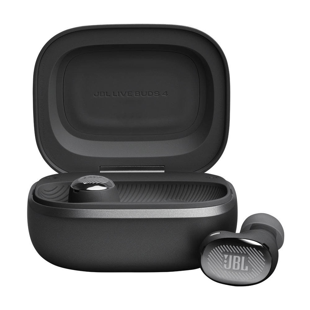 JBL Live Buds 4 真無線降噪藍牙耳機 黑色 Smart Case觸控盒Hi-Res高解析音質40小時續航6麥克風通話IP55