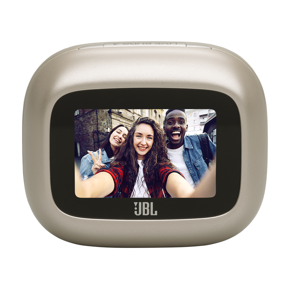 JBL Live Buds 4 真無線降噪藍牙耳機 香檳金色 Smart Case觸控盒Hi-Res高解析音質40小時續航6麥克風通話IP55