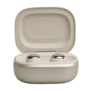 JBL Live Buds 4 真無線降噪藍牙耳機 香檳金色 Smart Case觸控盒Hi-Res高解析音質40小時續航6麥克風通話IP55