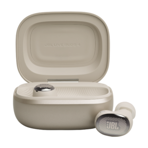 JBL Live Buds 4 真無線降噪藍牙耳機 香檳金色 Smart Case觸控盒Hi-Res高解析音質40小時續航6麥克風通話IP55