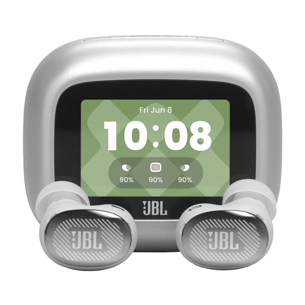 JBL Live Buds 4 真無線降噪藍牙耳機 銀色 Smart Case觸控盒Hi-Res高解析音質40小時續航6麥克風通話IP55 複製