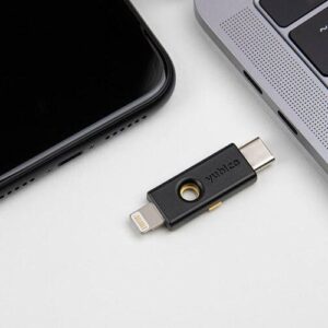 In-Smart YUBICO YubiKey 5C NFC USB-C  NFC 多重認證保安鎖匙 Firmware 57 或之後韌體版本 複製