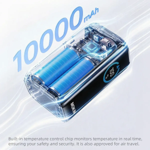 MOKiN 10000mAh 45W自帶伸縮線流動充電器 支援AVS 輸出 MOPB0902 原裝行貨 粉紅色